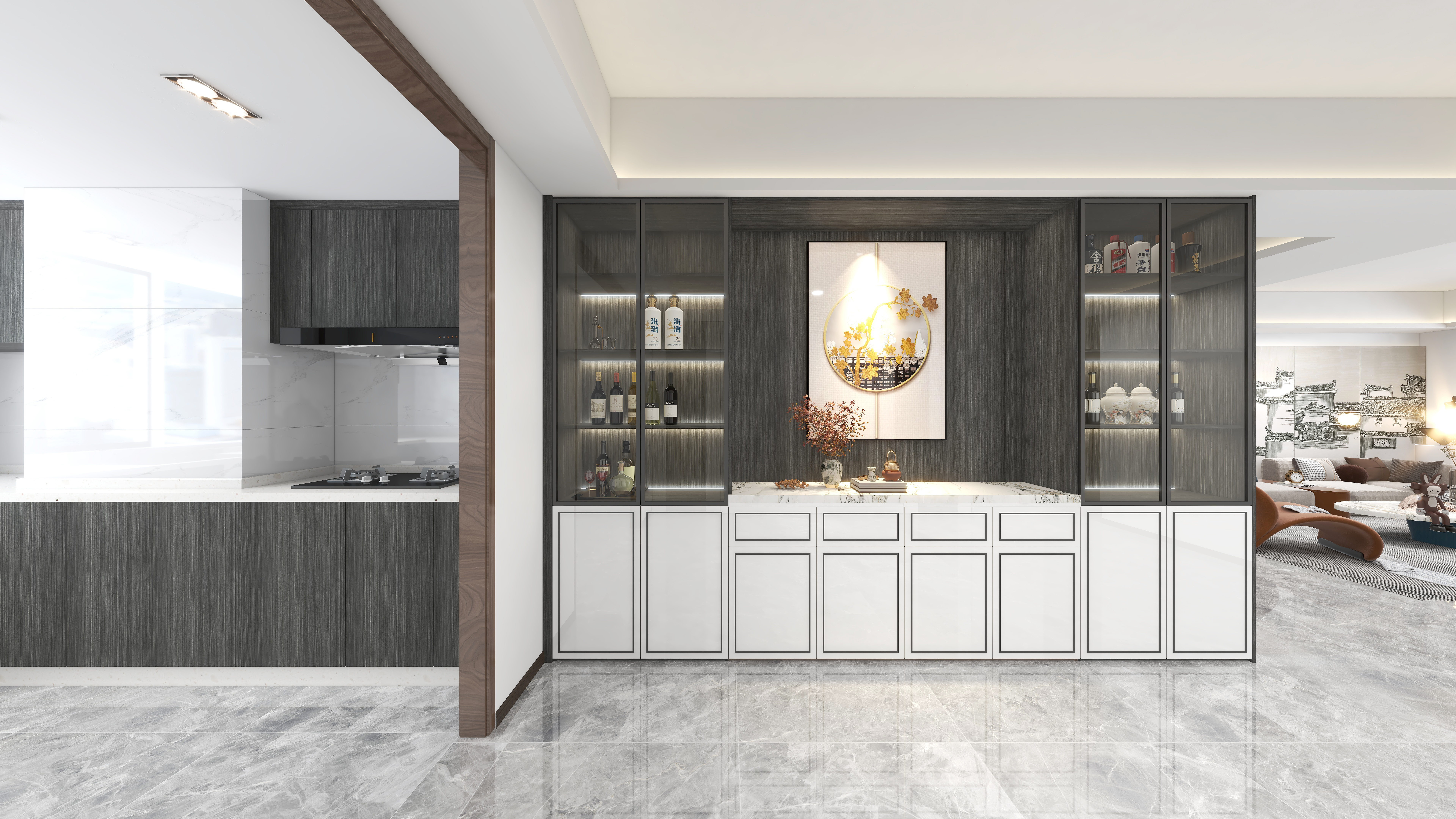 金利源丨顏值與實力并存的餐邊柜